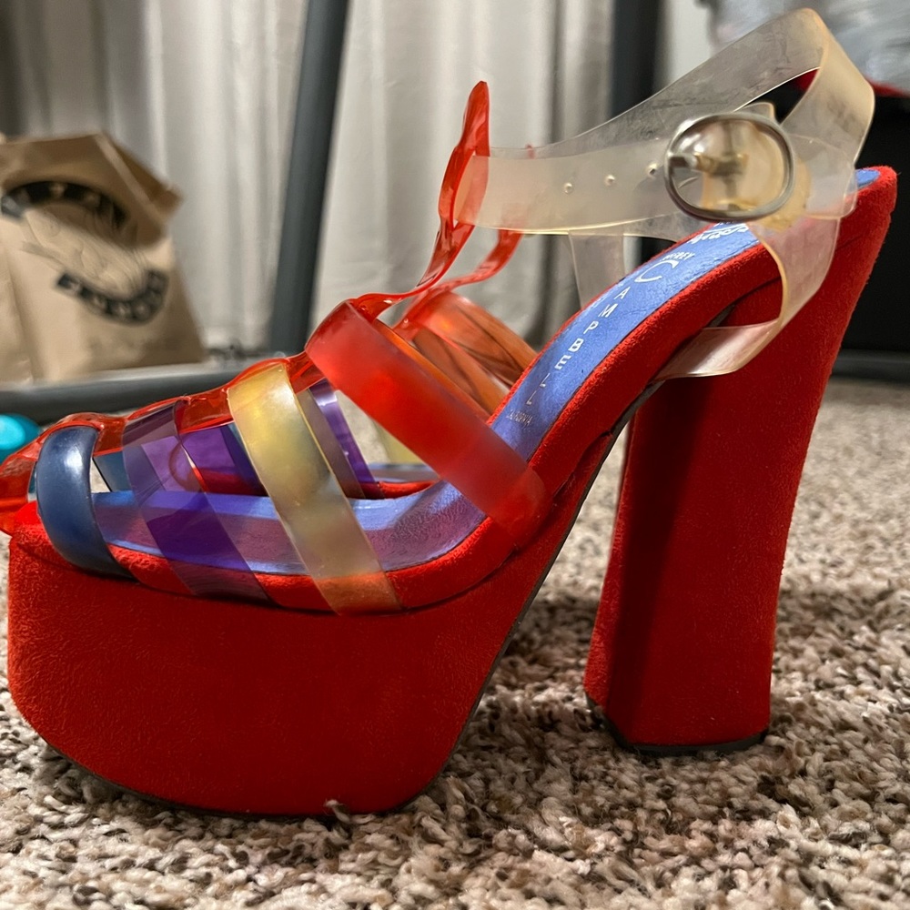 Jeffrey Campbell Rainbow Heels